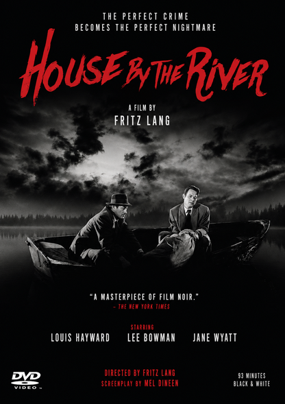 HOUSE BY THE RIVER (1950) Jane Wyatt, Louis Hayward - Public Domain DVD NO CASE