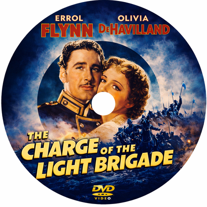 The Charge Of The Light Brigade (1936) B&W - DVD, Public Domain DVD NO CASE