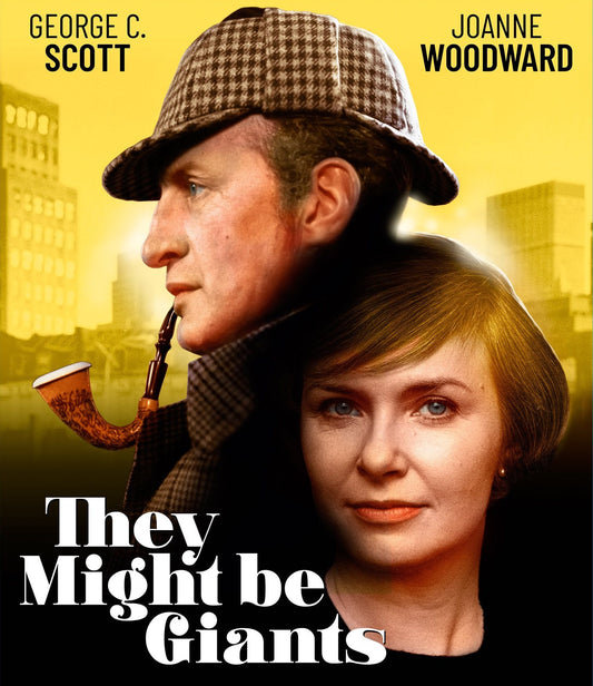 THEY MIGHT BE GIANTS (1971) George C. Scott,Joanne Woodward,Jack Gilford,Lester Rawlins,Al Lewis,Rue McClanahan - PUBLIC DOMAIN DVD ONLY NO CASE