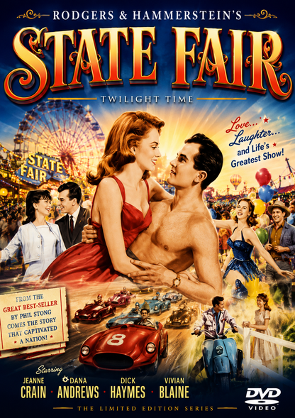 STATE FAIR (1962) Pat Boone, Bobby Darin, Pamela Tiffin, Ann-Margret, Tom Ewell, Alice Faye - DVD NO CASE