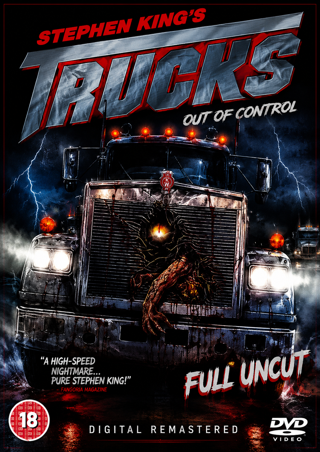 TRUCKS (1997) Timothy Busfield,Brenda Bakke,Aidan ,kene,Brendan Fletcher - PUBLIC DOMAIN DVD ONLY NO CASE