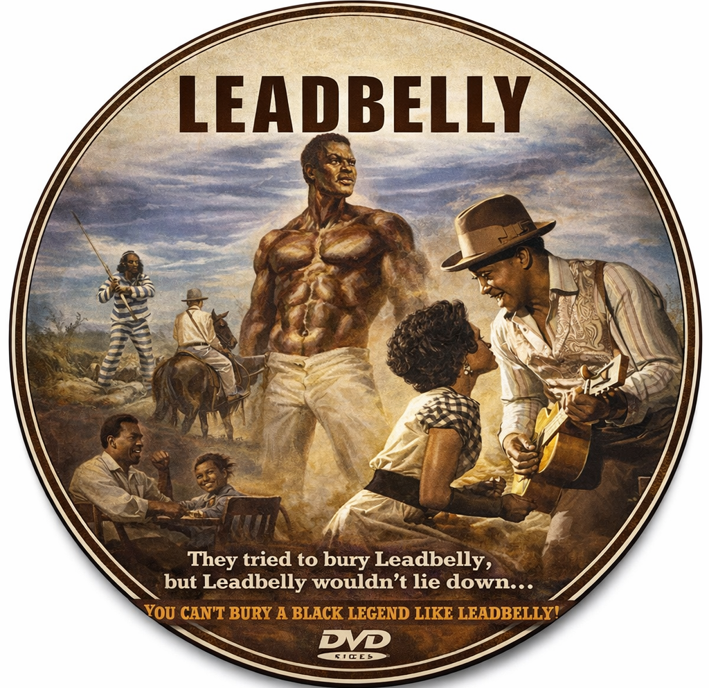 LEADBELLY (1976) Roger E. Mosley - Public Domain DVD NO CASE