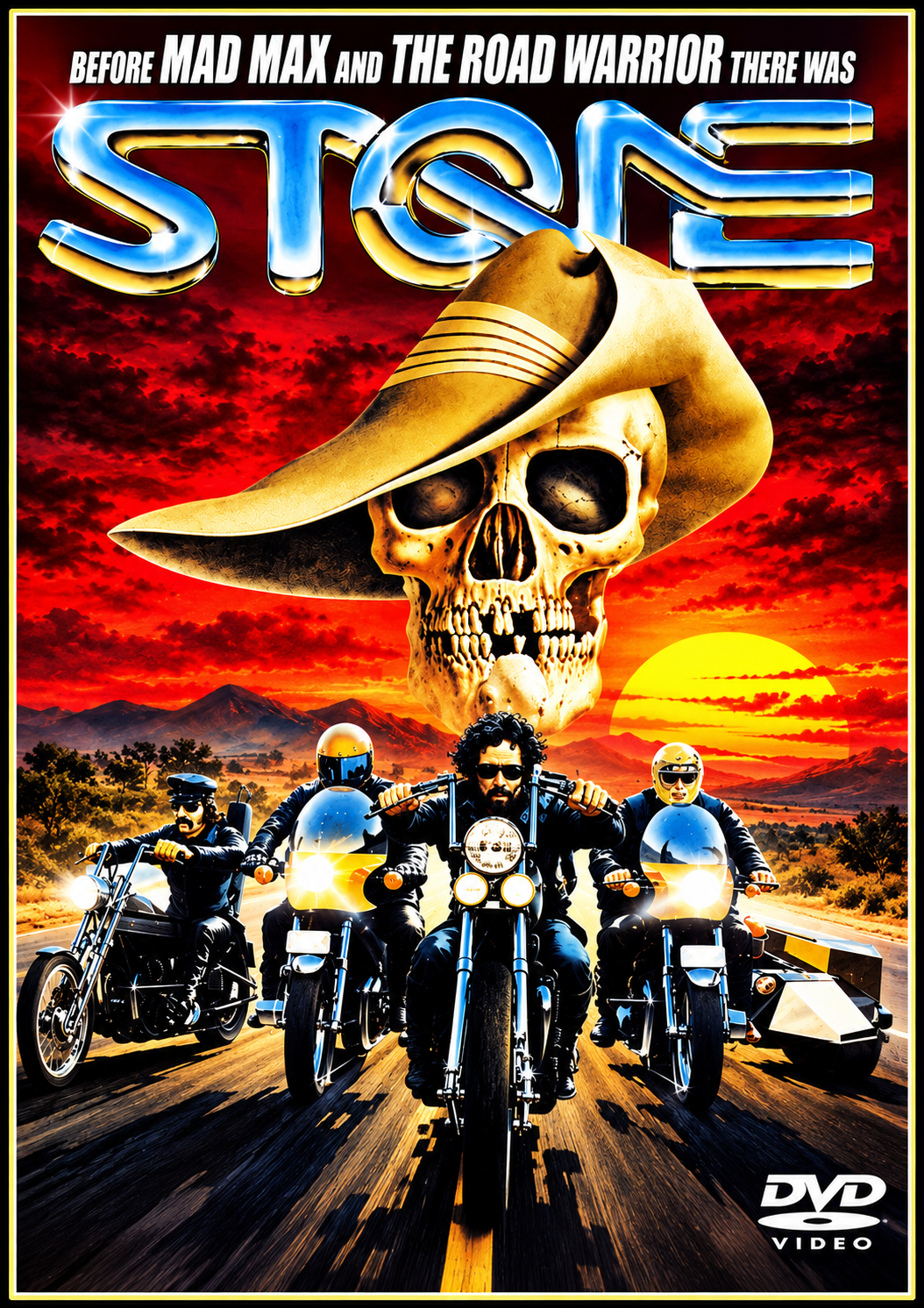 STONE (1974) Vincent Gil, Bindi Williams, DVD Public Domain DVD NO CASE