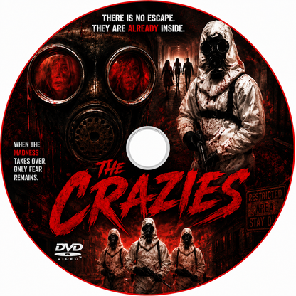 THE CRAZIES (1973) Starring - Will McMillan, Lane Carroll, Harold Wayne Jones - PUBLIC DOMAIN DVD ONLY NO CASE