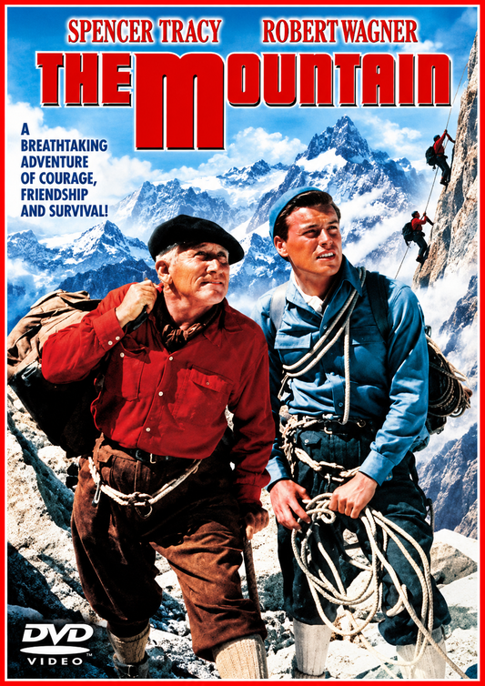 THE MOUNTAIN (1956) Starring - Spencer Tracy, Robert Wagner, Claire Trevor, Richard Arlen, William Demarest and Anna Kashfi - PUBLIC DOMAIN DVD ONLY NO CASE
