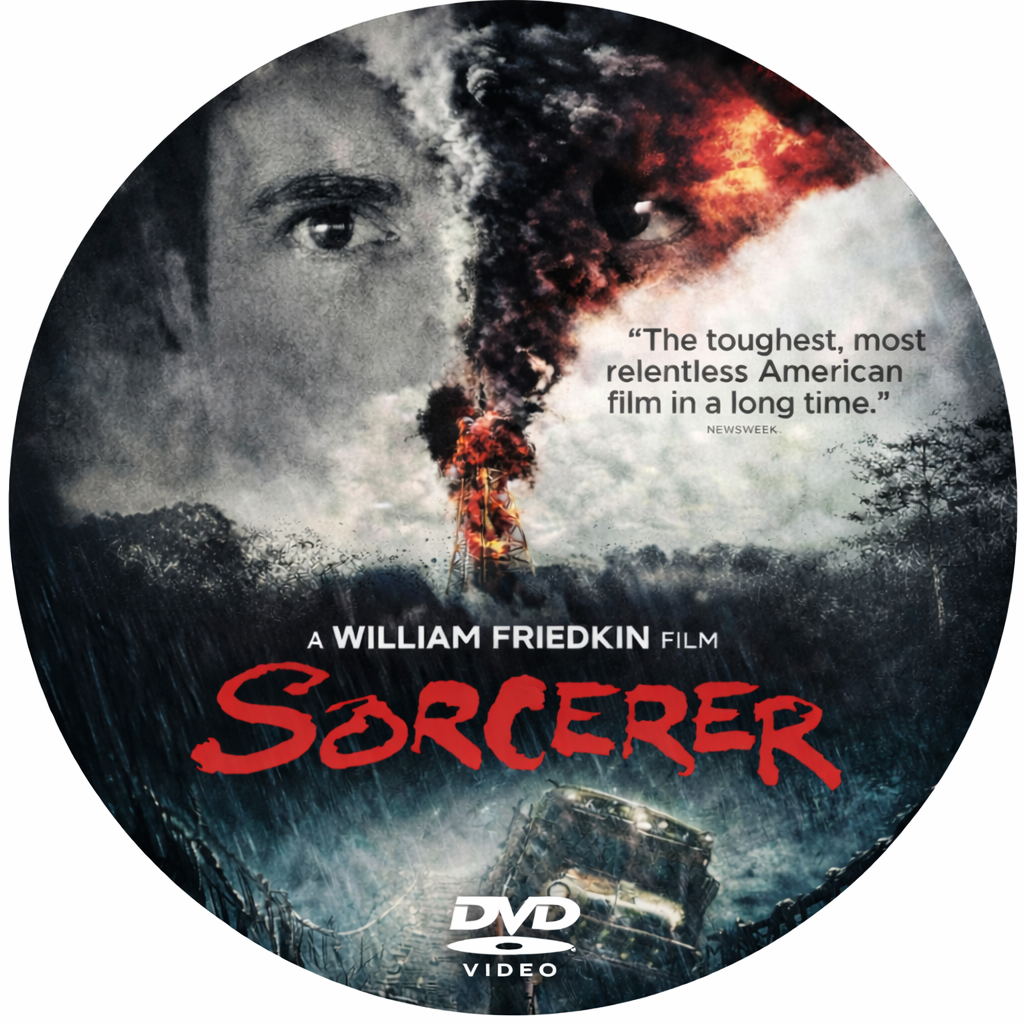 SORCERER (1977) Roy Scheider,Bruno Cremer,Francisco Rabal,Amidou,Ramon Bier - Public Domain DVD NO CASE