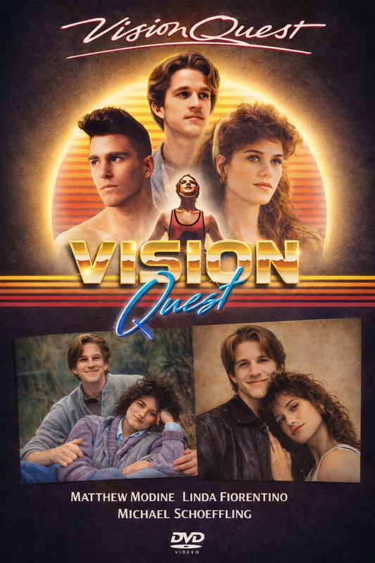 VISION QUEST  (1985) Matthew Modine,Linda Fiorentino - Public Domain DVD NO CASE