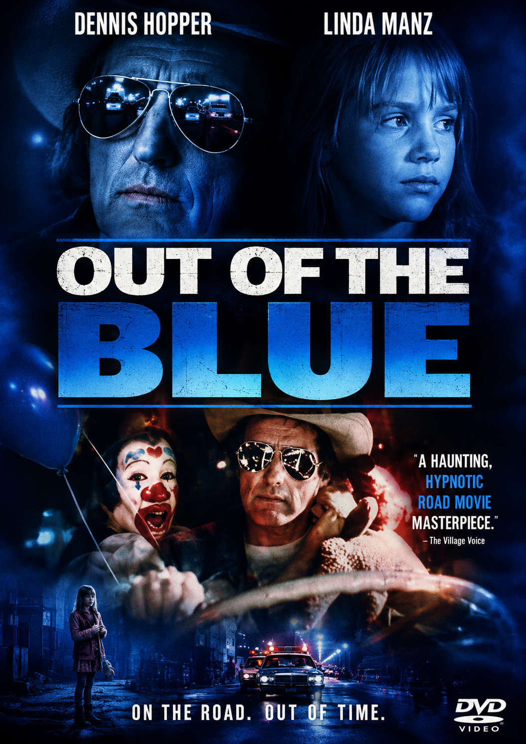 OUT OF THE BLUE (1980) Linda Manz, Dennis Hopper, Sharon Farrell, Don Gordon, Raymond Burr - DVD NO CASE