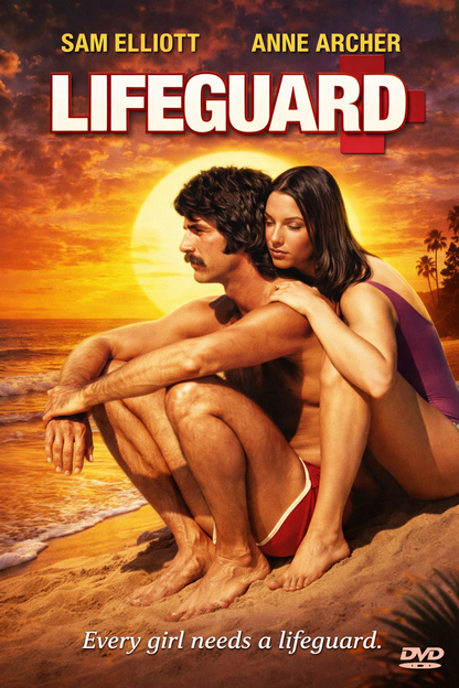 LIFEGUARD (1976) SAM ELLIOT-ANNE ARCHER - Public Domain DVD NO CASE