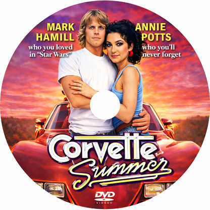 CORVETTE SUMMER (1978) Mark Hamill, Annie Potts - Public Domain DVD NO CASE