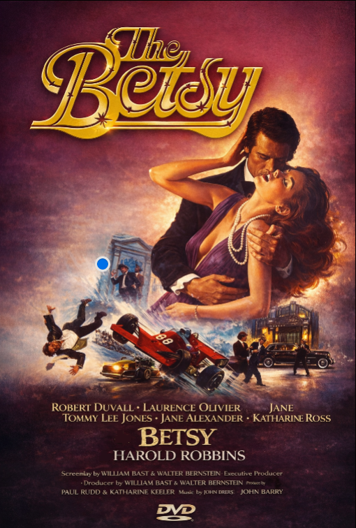 THE BETSY (1978) Tommy Lee Jones,Laurence Olivier,Robert Duvall - Public Domain Movie DVD NO CASE