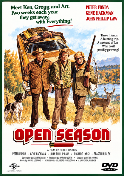 OPEN SEASON (1974) Starring - Peter Fonda • John Phillip Law • William Holden • Cornelia Sharpe • Mabel Escaño• DVD NO CASE