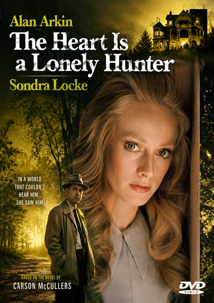 THE HEART IS A LONELY HUNTER (1968)  Alan Arkin,Laurinda Barrett,Stacy Keach,Sondra Locke - Public Domain DVD NO CASE RARE !