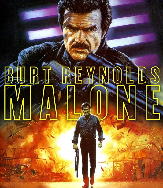 MALONE (1987)  Burt Reynolds ,Cliff Robertson, Cynthia Gibb, Lauren Hutton - PUBLIC DOMAIN DVD ONLY NO CASE