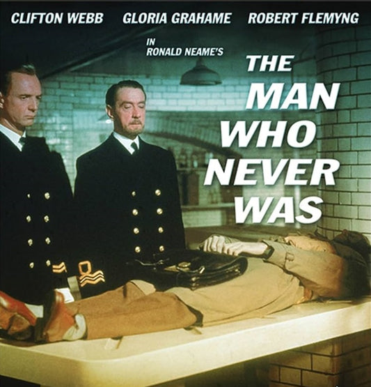 THE MAN WHO NEVER WAS (1956) - Kenneth More,Dana Wynter - Public Domain Movie Disc