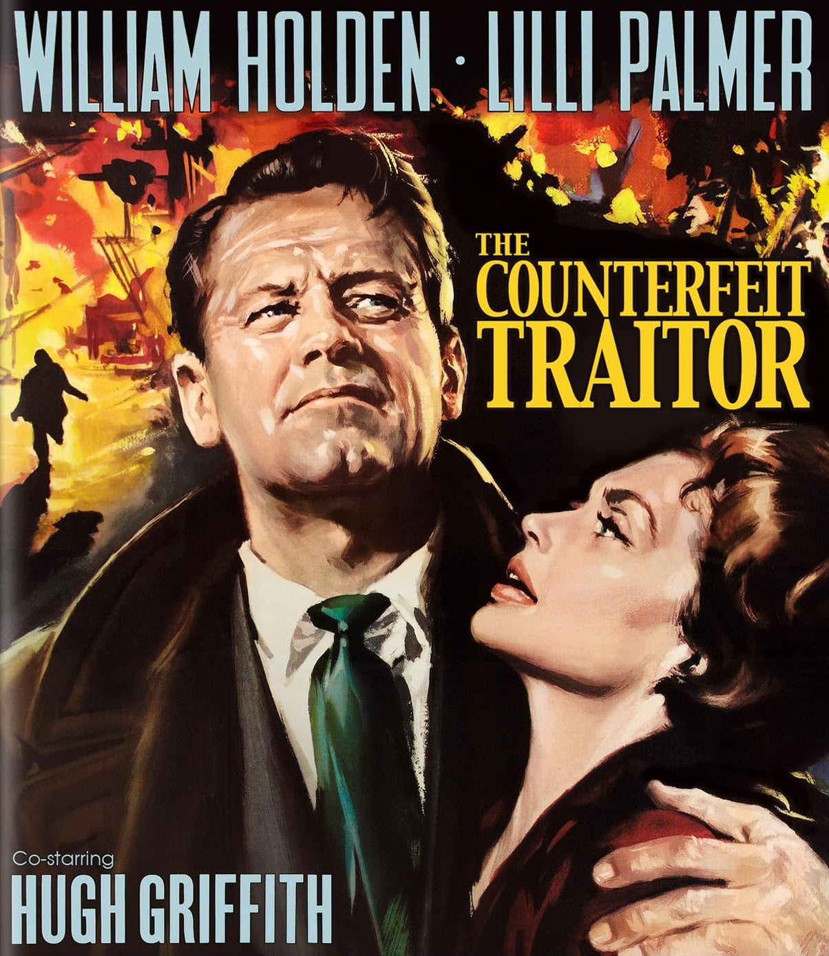 THE COUNTERFEIT TRAITOR (1962) William Holden,Lilli Palmer - Public Domain Movie DVD NO CASE