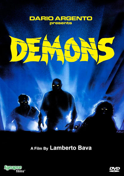 DEMONS (1985) Bobby Rhodes, Dardano Sacchetti, Dario Argento, Eliana Hoppe, Fabiola Toledo, Fiore Argento - Public Domain Movie DVD NO CASE