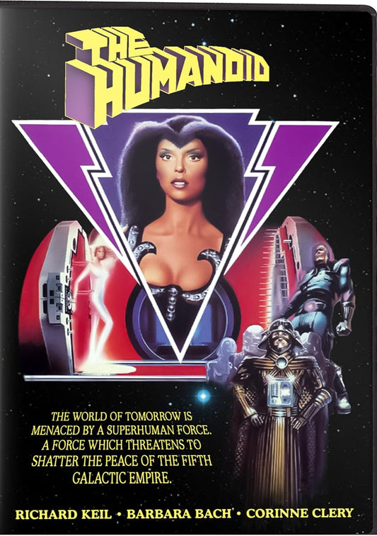 THE HUMANOID (1979) Corinne Clery, Leonard Mann, Ivan Rassimov, Richard Kiel, Arthur Kennedy  - Public Domain Movie DVD NO CASE