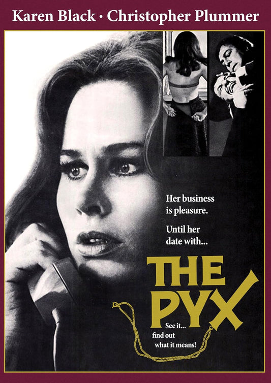 THE PYX (1973) Karen Black,Christopher Plummer - Public Domain DVD NO CASE