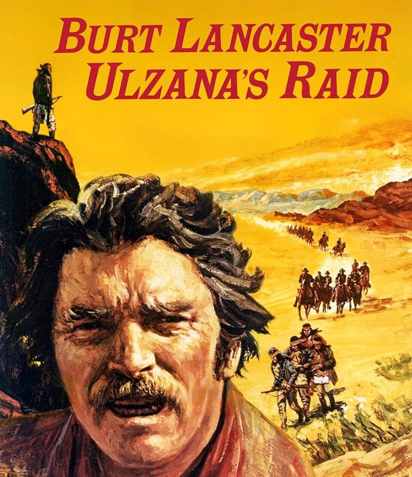 ULZANA'S RAID (1972) - Burt Lancaster,Bruce Davison,Richard Jaeckel,Joaquín Martínez - Public Domain DVD NO CASE