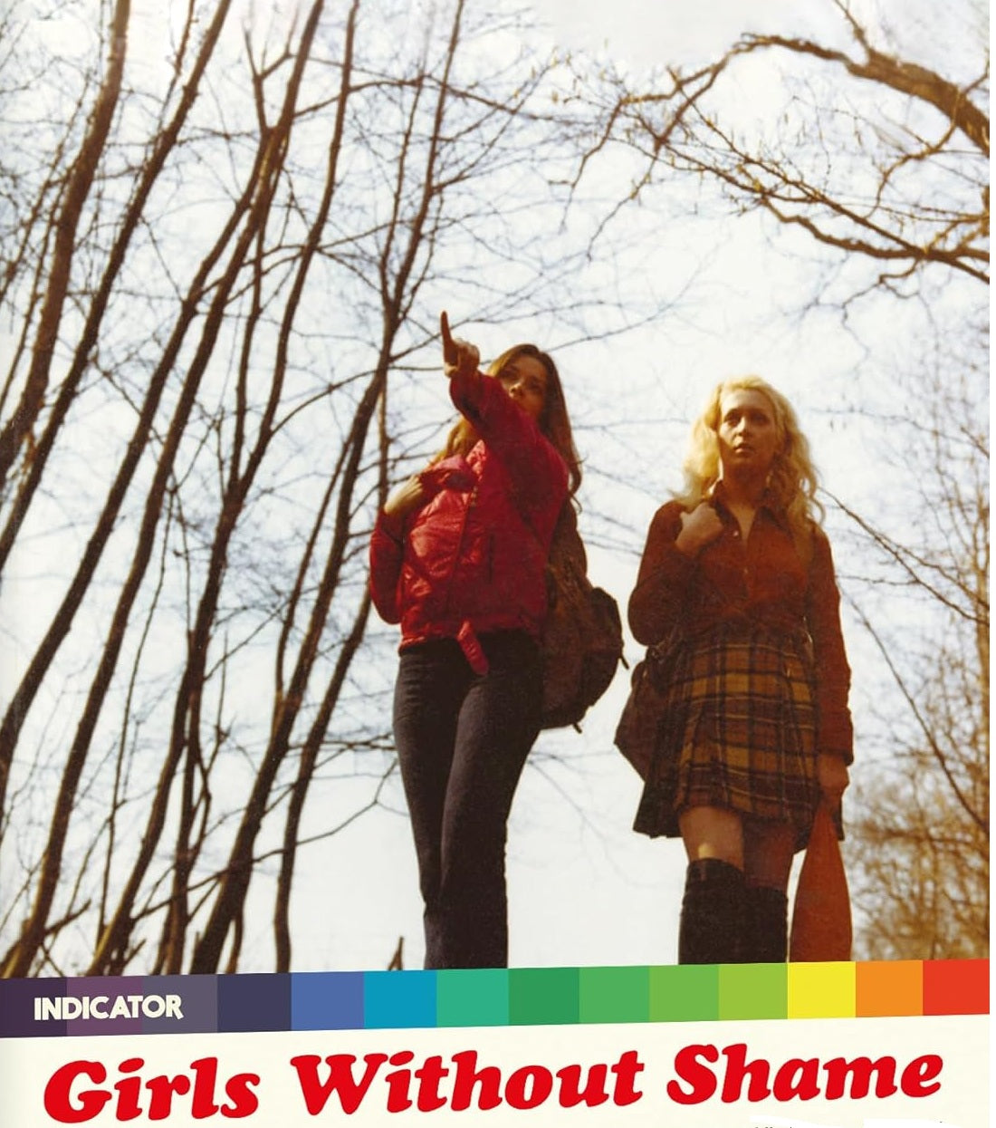 GIRLS WITHOUT SHAME (aka) SCHOOLGIRL HITCHHICKERS (1973) Joëlle Coeur, Gilda Arancio, Marie Hélène Règne, Willy Braque  - VERY RARE DELETED TITLE ! - Public Domain DVD NO CASE