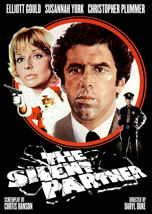 THE SILENT PARTNER (1978) Elliott Gould,Christopher Plummer,Susannah York - Public Domain DVD NO CASE RARE !