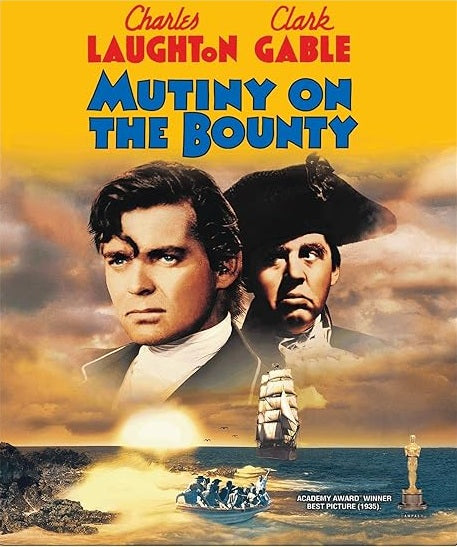 MUTINY ON THE BOUNTY (1935) Clark Gable, Franchot Tone, Charles Laughton - PUBLIC DOMAIN DVD ONLY NO CASE