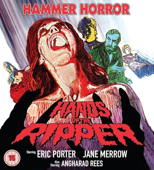 THE HANDS OF THE RIPPER (1971) Eric Porter,Angharad Rees,Jane Merrow,Keith Bell,Derek Godfrey - Public Domain DVD NO CASE RARE !
