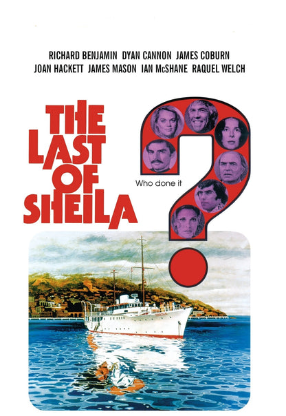 THE LAST OF SHEILA (1973) Dyan Cannon, Richard Benjamin, James Coburn, Joan Hackett, James Mason - Public Domain Movie DVD NO CASE