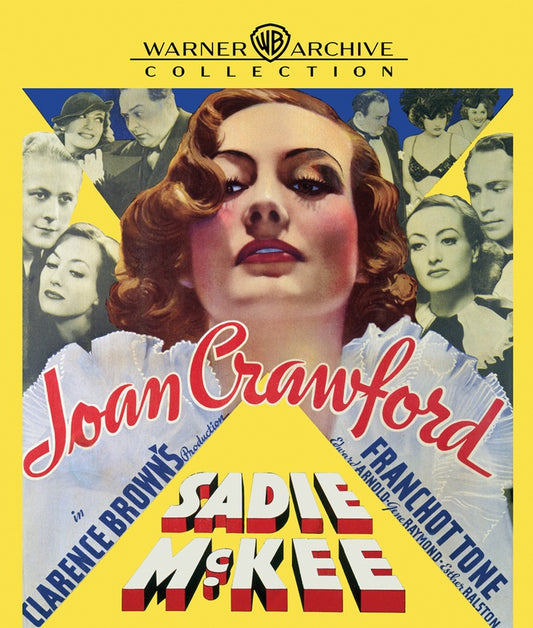 SADIE MCKEE (1934)  Joan Crawford,Gene Raymond,Franchot Tone - Public Domain DVD NO CASE RARE !