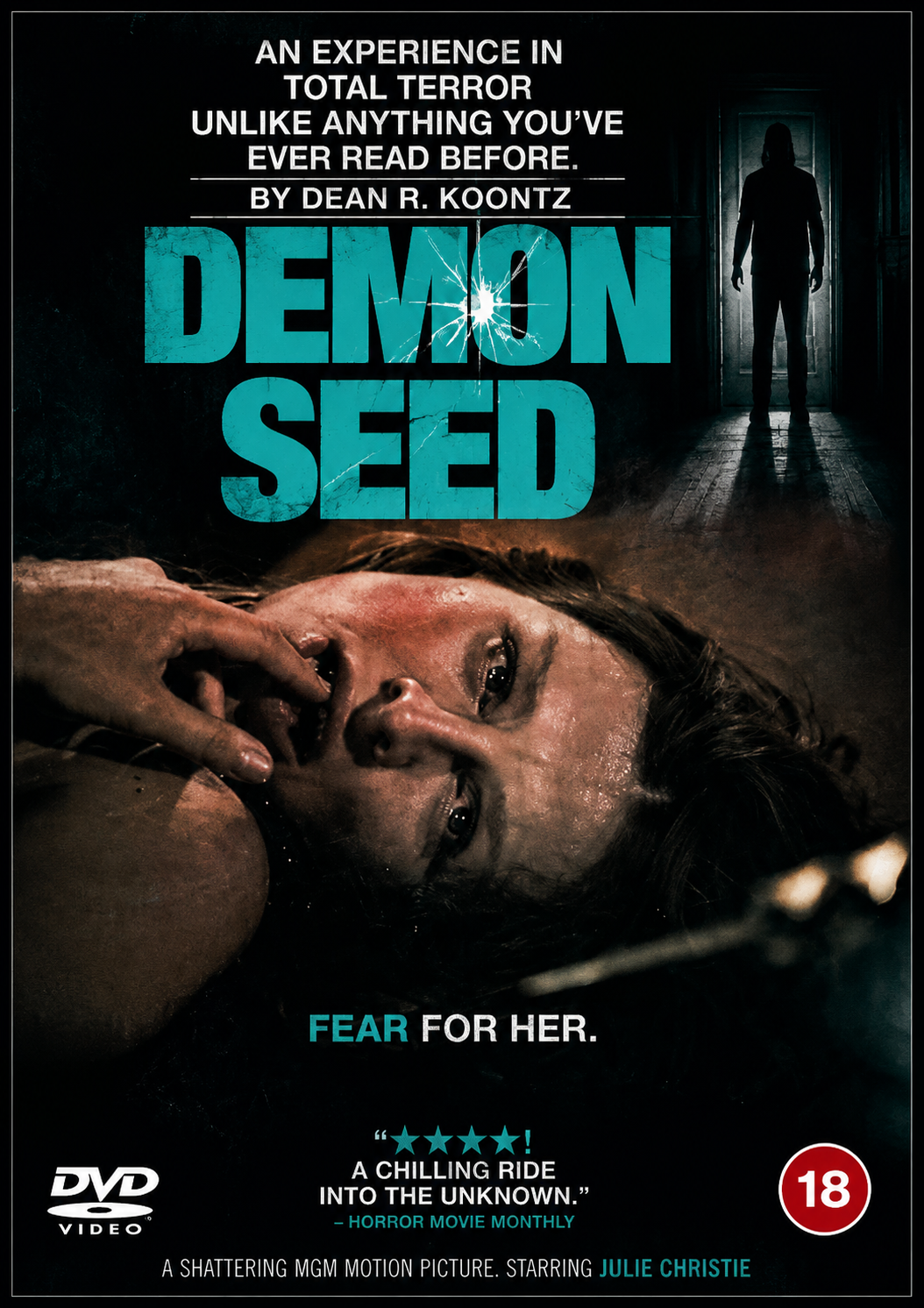 DEMON SEED (1971) Starring - Julie Christie,Fritz Weaver - Public Domain DVD NO CASE