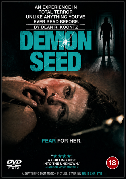 DEMON SEED (1971) Starring - Julie Christie,Fritz Weaver - Public Domain DVD NO CASE
