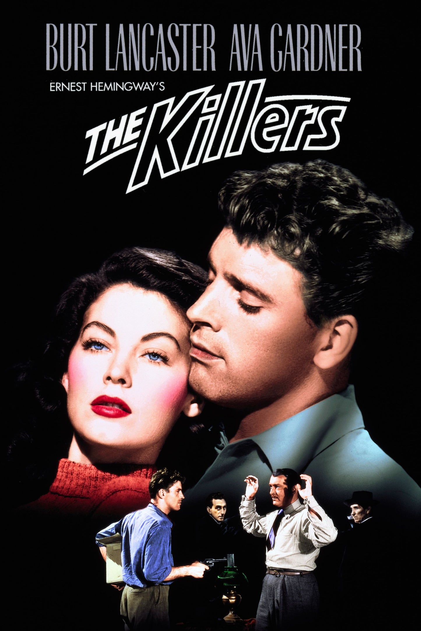 THE KILLERS (1946) Edmond O'Brien,Ava Gardner,Albert Dekker,Sam Levene,Burt Lancaster - Public Domain DVD NO CASE