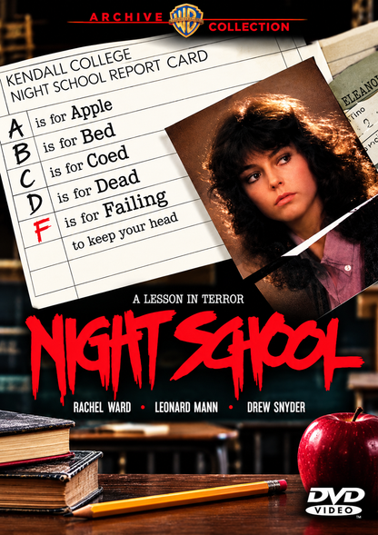 NIGHT SCHOOL (1981) Rachel Ward, Leonard Mann - Public Domain DVD NO CASE