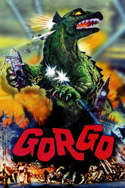 GORGO (1961) Vincent Winter, Bill Travers - DVD-Public Domain DVD NO CASE