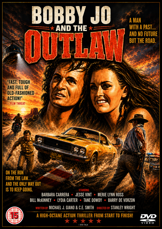 BOBBY JO AND THE OUTLAW (1976) Lynda Carter, Marjoe Gortner, Jesse Vint, Merrie Lynn Ross, Belinda Balask- DVD NO CASE