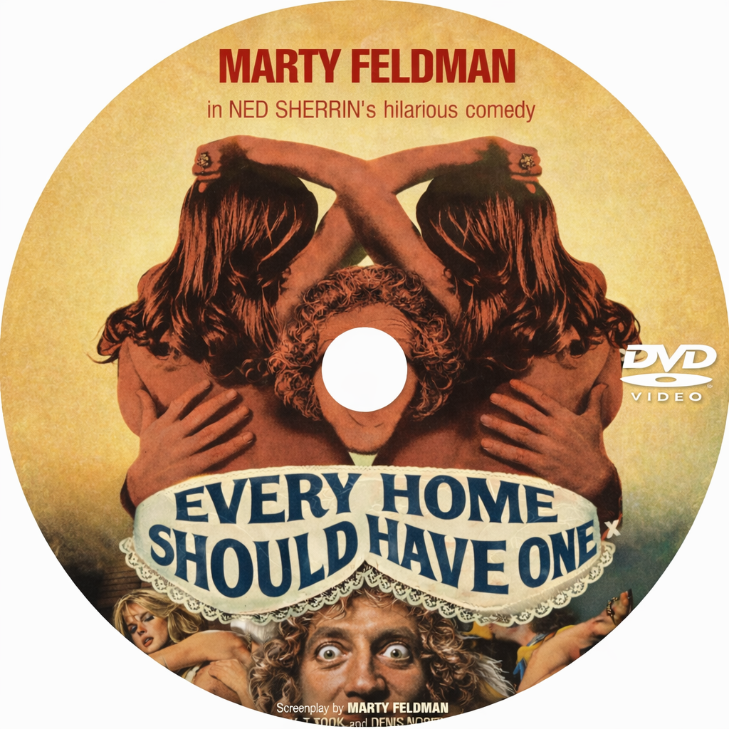 EVERY HOME SHOULD HAVE ONE  (1970) MARTY FELDMAN - Public Domain Movie DVD only