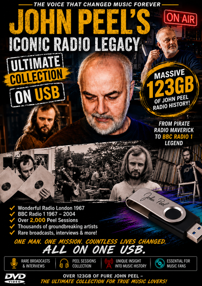 JOHN PEEL THE ULTIMATE RADIO COLLECTION ON USB 123GB
