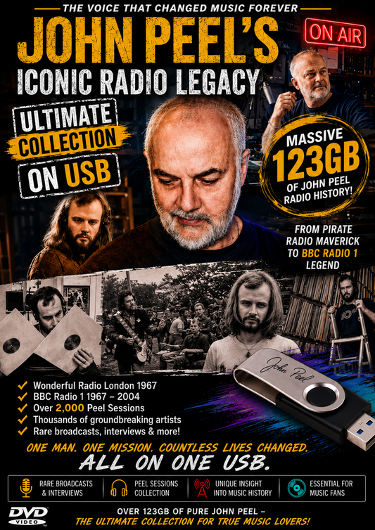 JOHN PEEL THE ULTIMATE RADIO COLLECTION ON USB 123GB