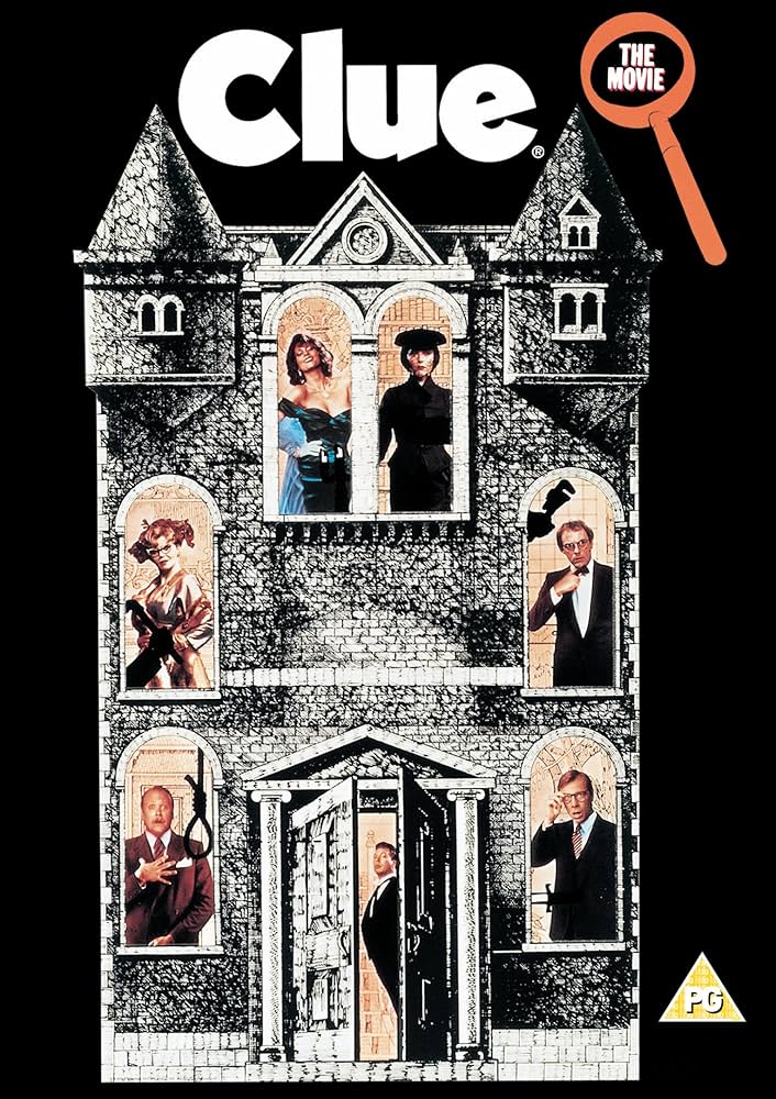 CLUE (1985) Tim Curry,Madeline Kahn,Christopher Lloyd,Michael McKean,Martin Mull,Lesley Ann Warren - RARE DELETED DVD ONLY NO CASE