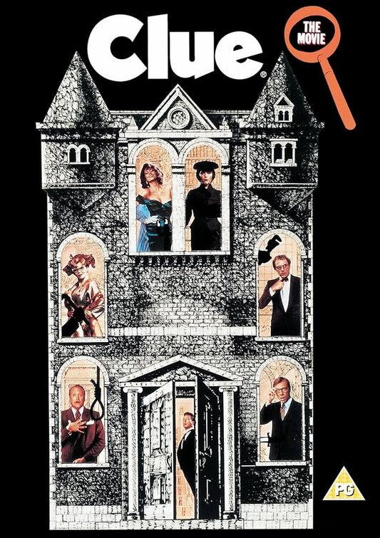 CLUE (1985) Tim Curry,Madeline Kahn,Christopher Lloyd,Michael McKean,Martin Mull,Lesley Ann Warren - RARE DELETED DVD ONLY NO CASE