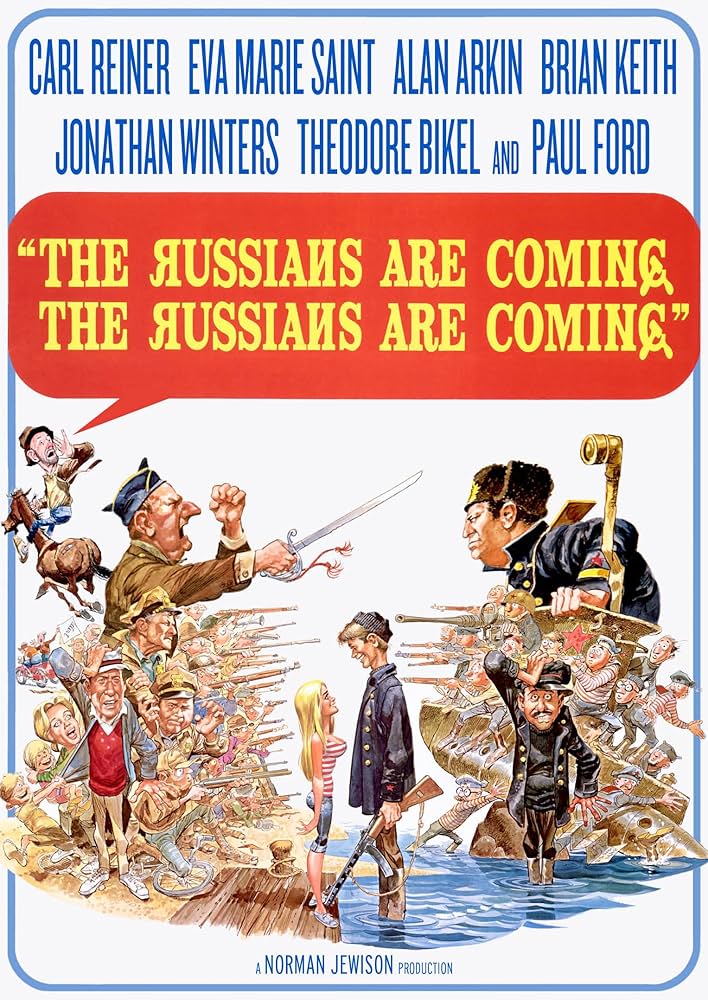 THE RUSSIANS ARE COMING THE RUSSIANS ARE COMING (1966) Starring - Alan Arkin,Brian Keith - DVD, Public Domain DVD NO CASE