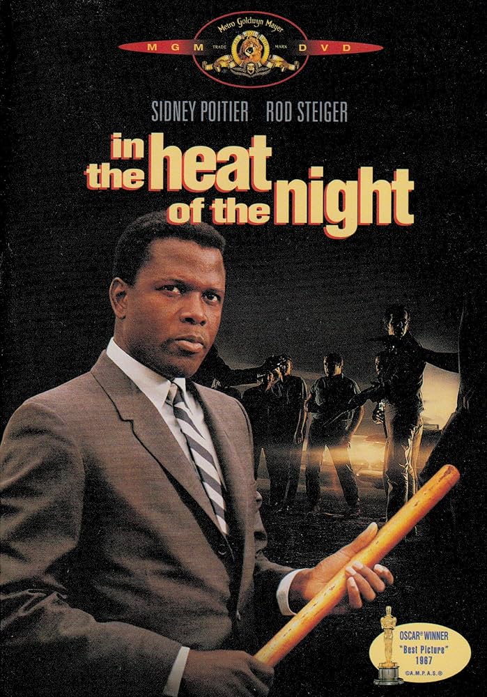 IN THE HEAT OF THE NIGHT (1967) Sidney Poitier, William Schallert, Rod Steiger, James Patterson, Warren Oates, Quentin Dean, Scott Wilson, Lee Grant - DVD ONLY NO CASE