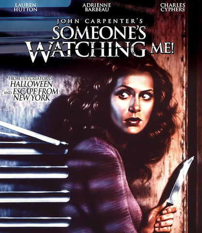 SOMEONE'S WATCHING ME! (1978) 	Lauren Hutton David Birney Adrienne Barbeau - Public Domain DVD NO CASE RARE !