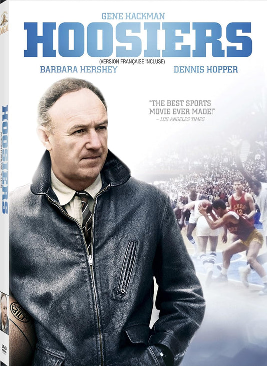 HOOSIERS (1986) Gene Hackman, Barbara Hershey, Sheb Wooley, Dennis Hopper, Fern Persons - PUBLIC DOMAIN DVD ONLY NO CASE