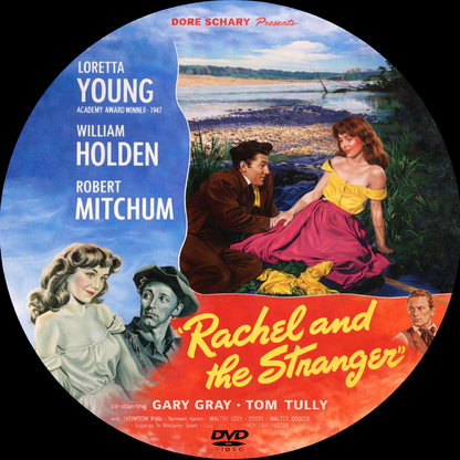 RACHEL AND THE STRANGER (1948)  Loretta Young, Public Domain DVD NO CASE