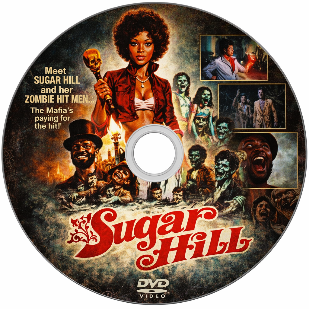 SUGAR HILL (1974) 70's CLASSIC HORROR - Public Domain DVD NO CASE