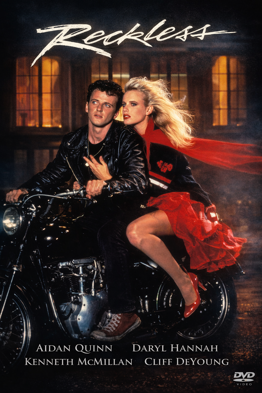 RECKLESS (1984) Daryl Hannah, Aidan Quinn - Public Domain DVD NO CASE