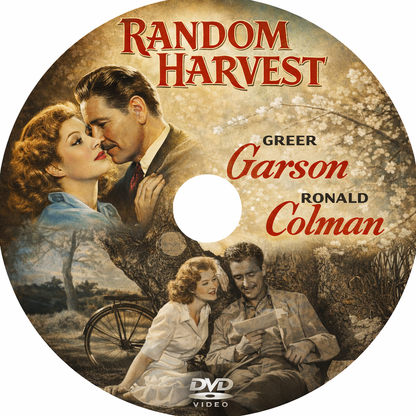 RANDOM HARVEST (1942) Greer Garson, Ronald Colman - Public Domain DVD NO CASE