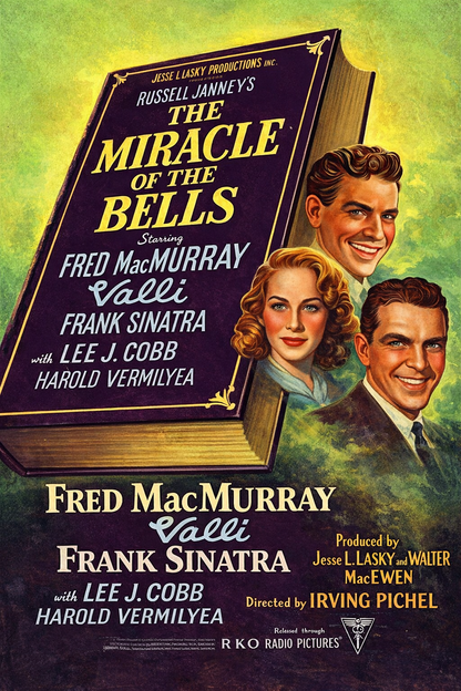 MIRACLE OF THE BELLS (1948) Frank Sinatra - Public Domain Movie DVD NO CASE